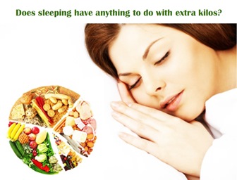 Does sleeping have anything to do with extra kilos?