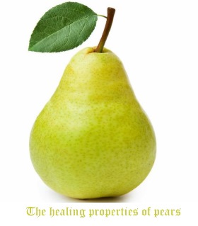 The healing properties of pears